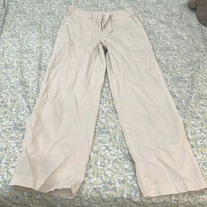 Madewell Size 26 Tan Straight Leg Pants